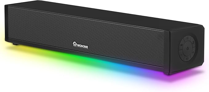 Wohome 2.1 Computer Speakers for Desktop PC, DC Powered Laptop Gaming Speakers