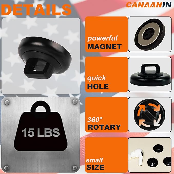 Magnet Zip Tie Mount Magnetic Zip Ties Mount Clips Base Holder Strong
