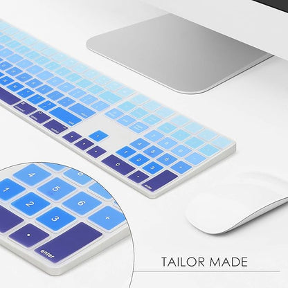 Allinside Ombre Blue Cover for Apple iMac Magic Wireless Keyboard