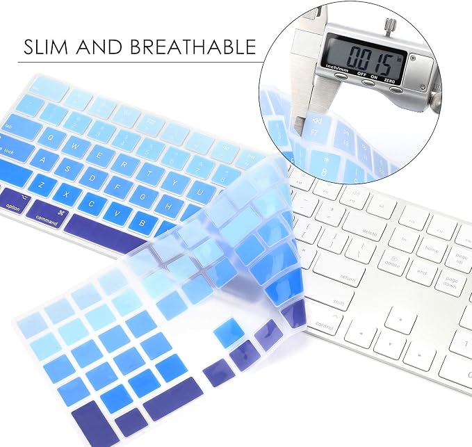 Allinside Ombre Blue Cover for Apple iMac Magic Wireless Keyboard