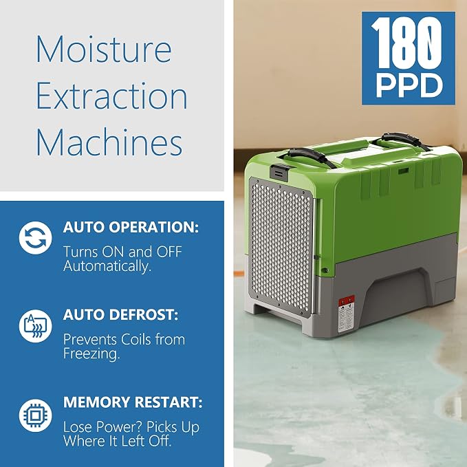 ALORAIR 180PPD LGR Commercial Dehumidifier