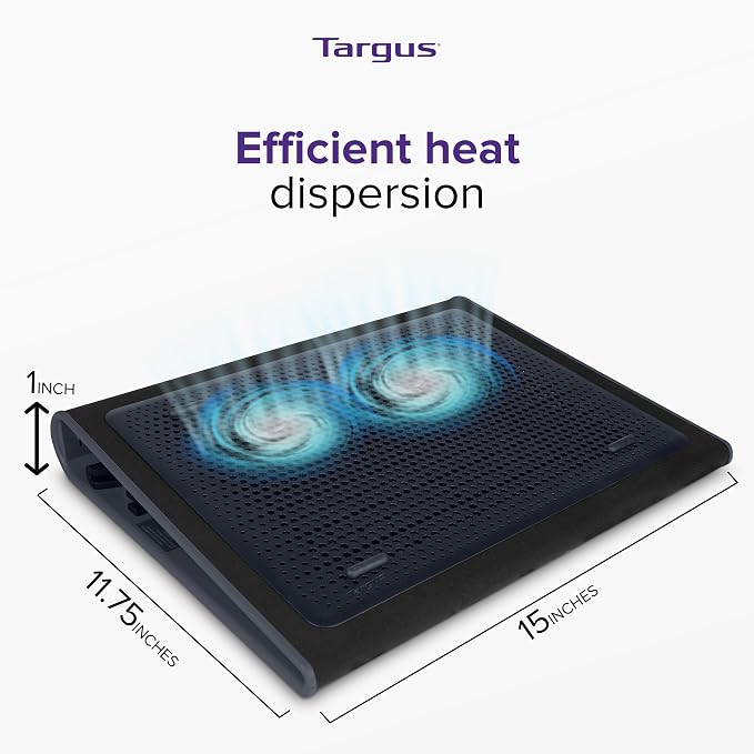 Targus 17 Inch Dual Fan Lap Chill Mat