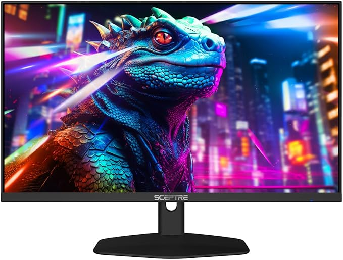 Sceptre New IPS 27-inch Prime Gaming Monitor 100Hz DP HDMI USB Type C, Build-in Speakers Machine Black 2026 (E275W-FP100T Series)