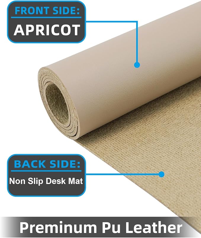 Small Desk Mat, Leather Desk Pad Protector, Desk Mouse pad, Office Desk mat