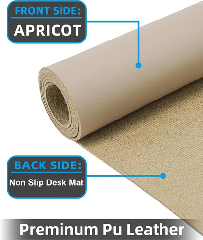 Small Desk Mat, Leather Desk Pad Protector, Desk Mouse pad, Office Desk mat