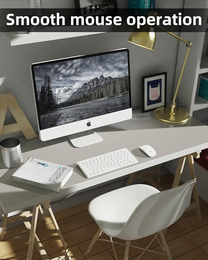 Leather Desk Pad & Protector, Large Mouse Pad & Blotter, Non-Slip PU Leather