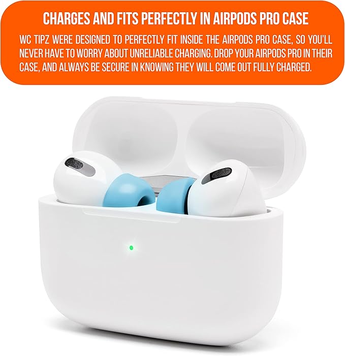 WC TipZ - Upgraded Memory Foam Ear Tips