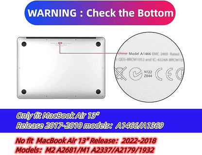 Compatible with MacBook Air 13 Inch Case 2017 2016 2015 2014 2013 2012 2011