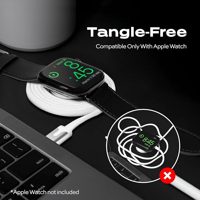 Statik MagStack Watch Charger USB C Cable, Charging Station Compatible