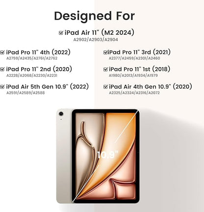 Magnetic Keyboard Case for iPad Air 5th 4th Generation 10.9 inch Pro 11