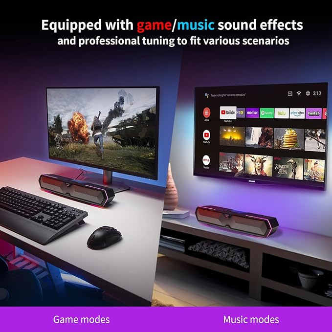Edifier MG300 Computer Sound Bar: Loud Speakers