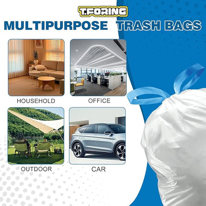 1.6 Gallon Mini Trash Bags Drawstring