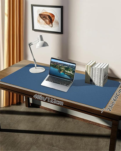 Desk mat Large, Leather Desk Pad Protector, Office Desk Mat, Mouse Pad
