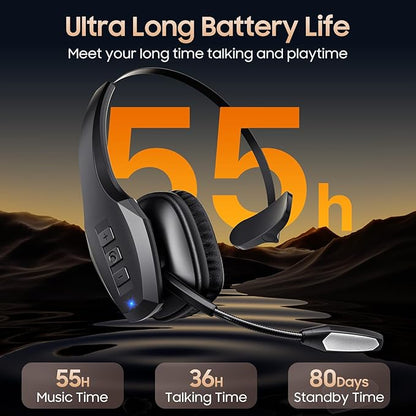 Trucker Bluetooth Headset, Wireless Headset