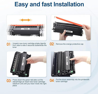 TN830XL Toner Cartridge Replacement