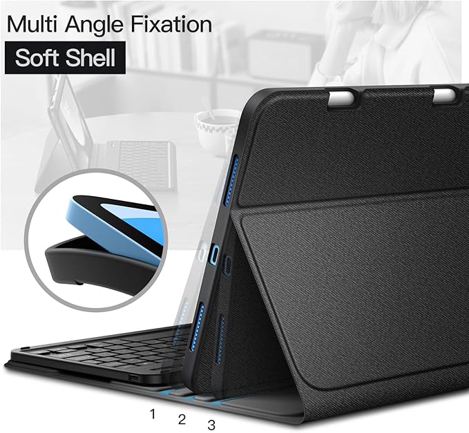 JETech Keyboard Case for iPad 11th/10th Generation