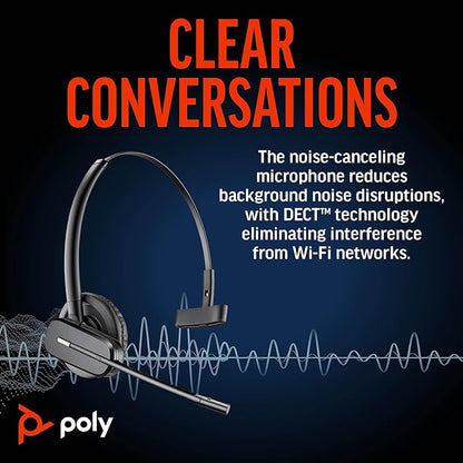 Poly CS540 Wireless DECT Headset