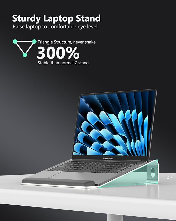 Aluminum Laptop Stand, Notebook Stand