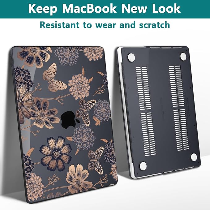 Teryeefi Case for for MacBook Pro 14 Inch M4 M3 M2 M1