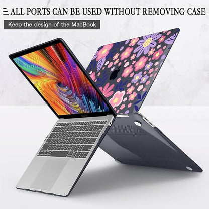 CISSOOK for MacBook Air 13 inch M1 Case 2021 2020 2019 2018, Hard Shell Case