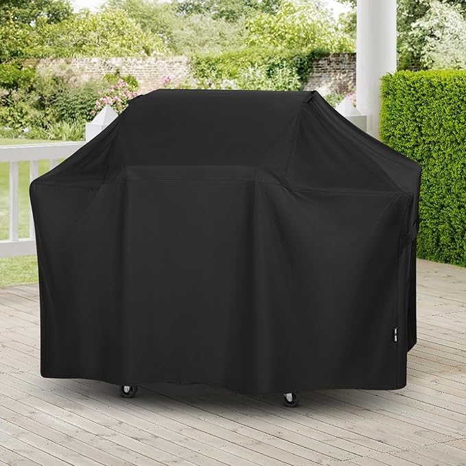 Unicook 63 Inch Grill Cover for Weber Genesis 300 Series and New 2022 Genesis 300, Outdoor BBQ Gas Grill Cover, Heavy Duty Waterproof Fade Resistant, Compared to Weber 7757