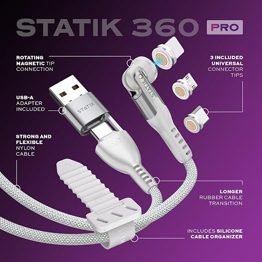 Statik 360 Pro Magnetic Charging Cable