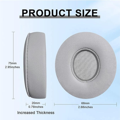 Replacement Ear Pads for Beats Solo 2 & Solo 3 Wireless On-Ear Headphones
