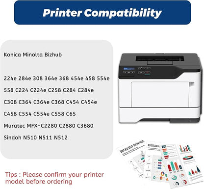 WX-103 WX103 WX 103 Waste Toner Box, A4NN-WY3 Compatible Replacement
