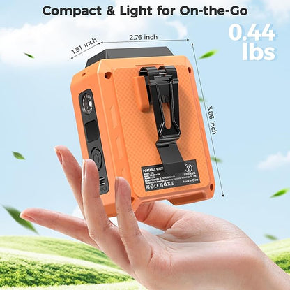 COMLIFE Portable Mini Waist Fan