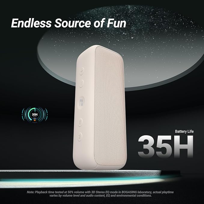 BOGASING G6 Bluetooth Speaker, Portable Wireless Speakers