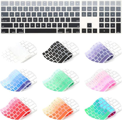 Allinside Ombre Gray Cover for Apple iMac Magic Wireless Keyboard