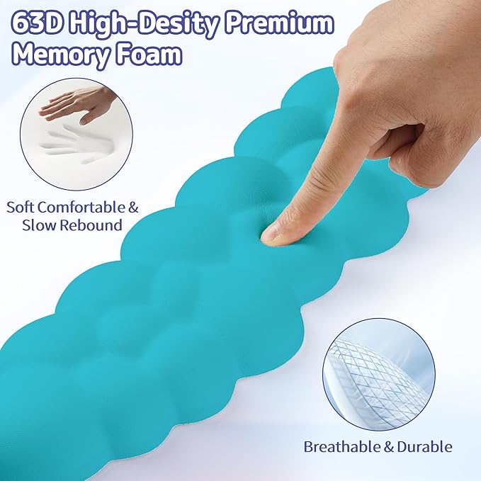 Cloud Wrist Rest Keyboard, Cloud Keyboard Wrist Pad Set