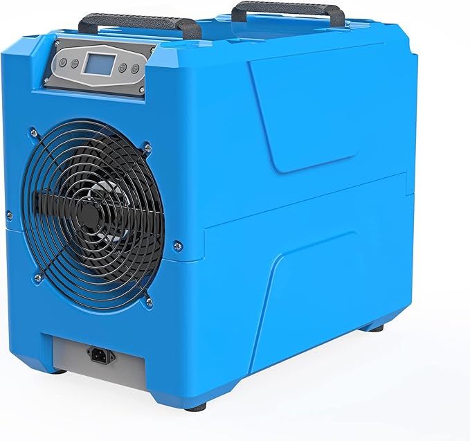MOUNTO Commercial Dehumidifier, 150 Pint High-Capacity, Includes Pump Drain Hose