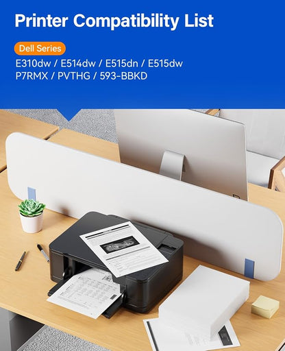 E310 E310dw Toner Cartridge Black 2-Pack High-Yield Replacement
