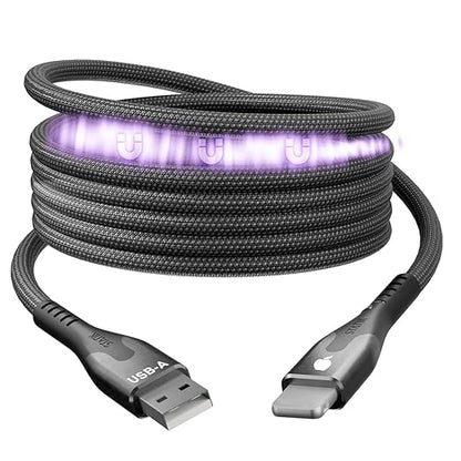 Statik MagStack USB A to iPhone Cable MFi Certified, Clutter-Free Magnetic