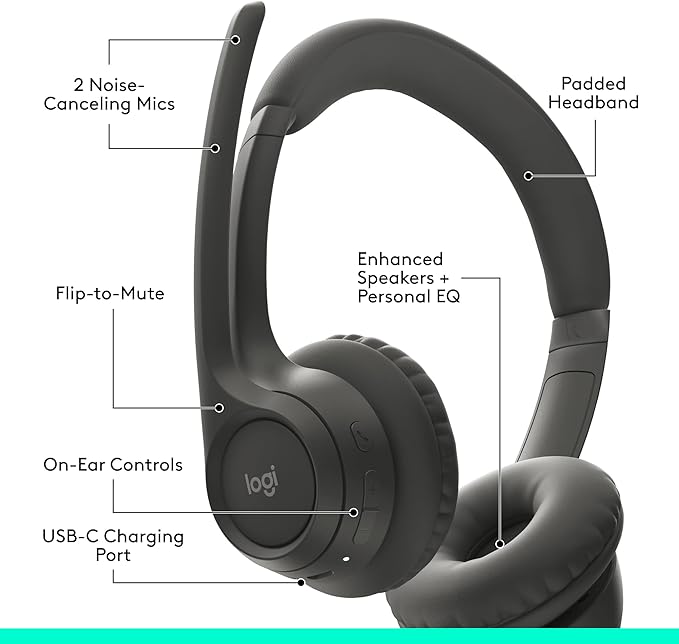 Logitech Zone 301 Wireless Bluetooth Headset