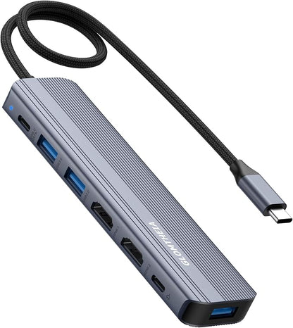 USB C Hub Docking Station Dual Monitor