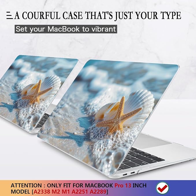 CISSOOK Compatible with MacBook Pro 13-inch Case 2025-2016 Release M2 M1 A2338