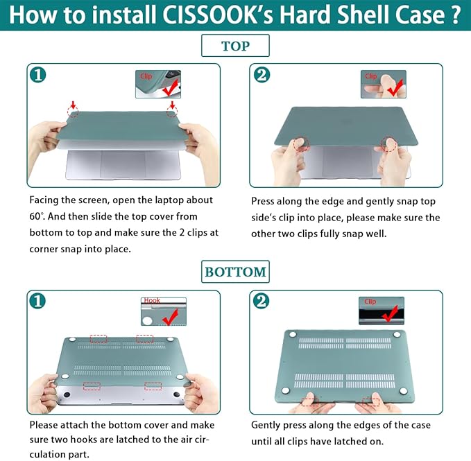 CISSOOK Creative Bulb Case for MacBook Pro 13 Inch 2025-2020 Release A2338
