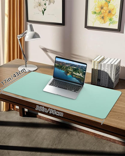 Non-Slip Desk mat, PULeather Desk Pad Protector, Office Desk Mat, Large Mouse