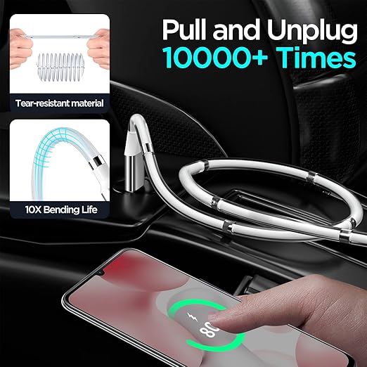 AICase Magnetic Charging Cable, Type C to Type C Super Organized Charging