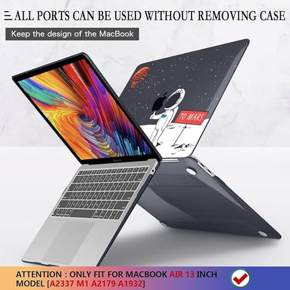 CISSOOK Compatible with MacBook Air 13 inch Case 2021 2020 2019 2018 Release