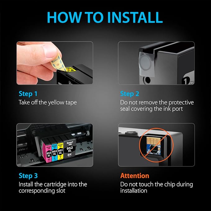 Smart Ink Compatible Ink Cartridges Replacement