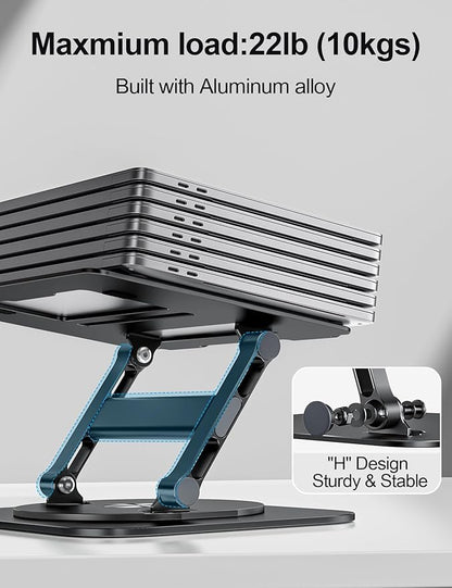 Laptop Stand, H-Design Stable Computer Stand, Ergonomic Laptop Riser