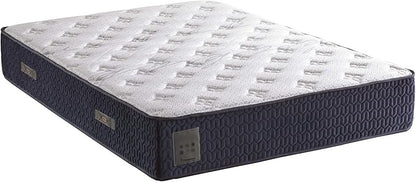 Ottomanson Queen 12” Firm Hybrid Mattress - Made in USA - Premium Support & Durability - Individually Pocketed Coils & CertiPUR-US Foam - Fiberglass-Free - Bed in a Box