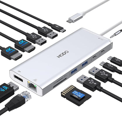 USB C Docking Station Dual Monitor HDMI