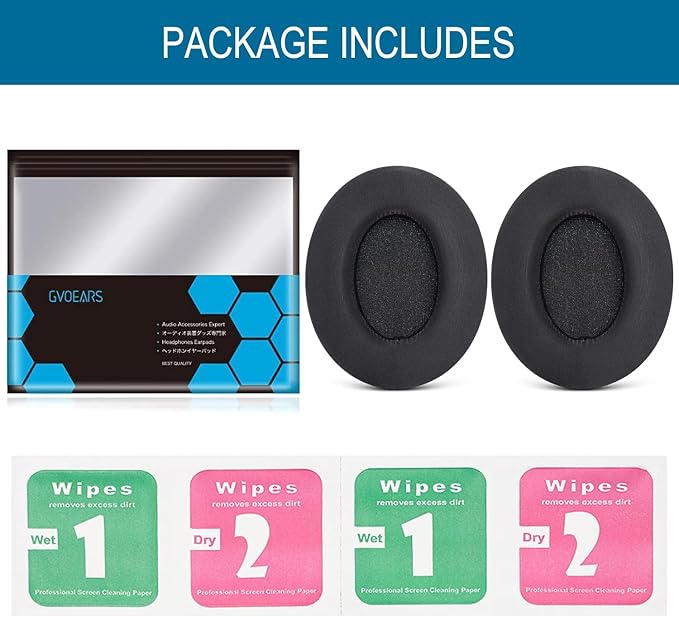 GVOEARS Cooling Gel Replacement Ear Pads