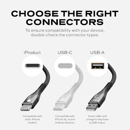 Statik MagStack USB A to iPhone Cable MFi Certified, Clutter-Free Magnetic