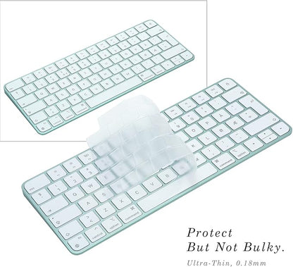 Keyboard Cover for New M4 iMac Magic Keyboard Model A3118/A2449, Touch ID