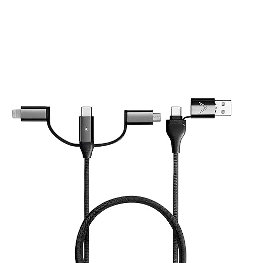 Futurizta Tech Zeus-X 6-in-1 Universal Multi Cable Fast Charging 60W Laptop PD